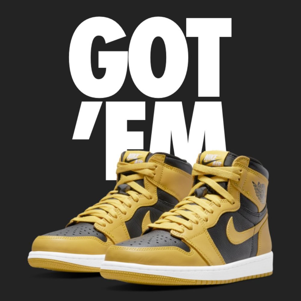 Nike Air Jordan 1 "POLLEN" Retro High OG Sneakers 9